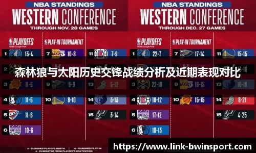 森林狼与太阳历史交锋战绩分析及近期表现对比